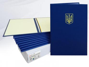 Фото - Папка для документів з гербом України